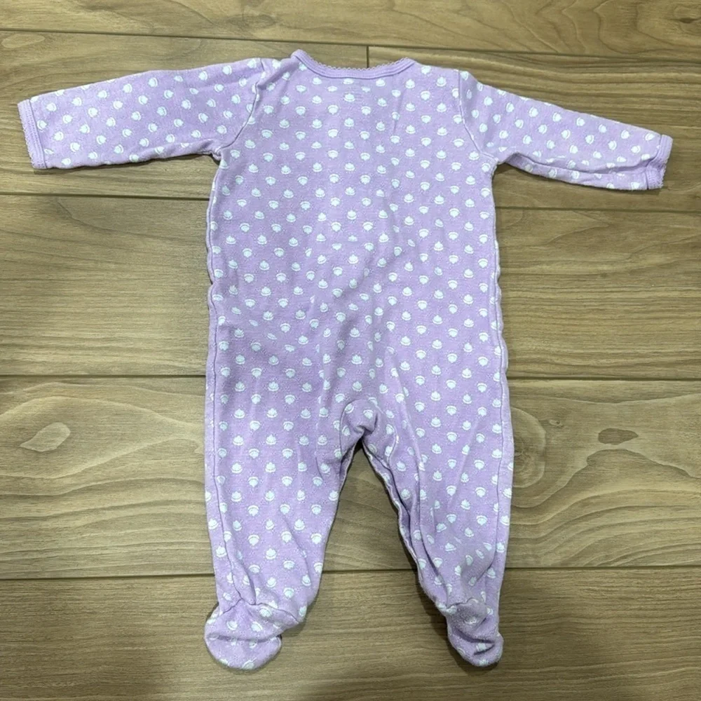 Ruffle footie